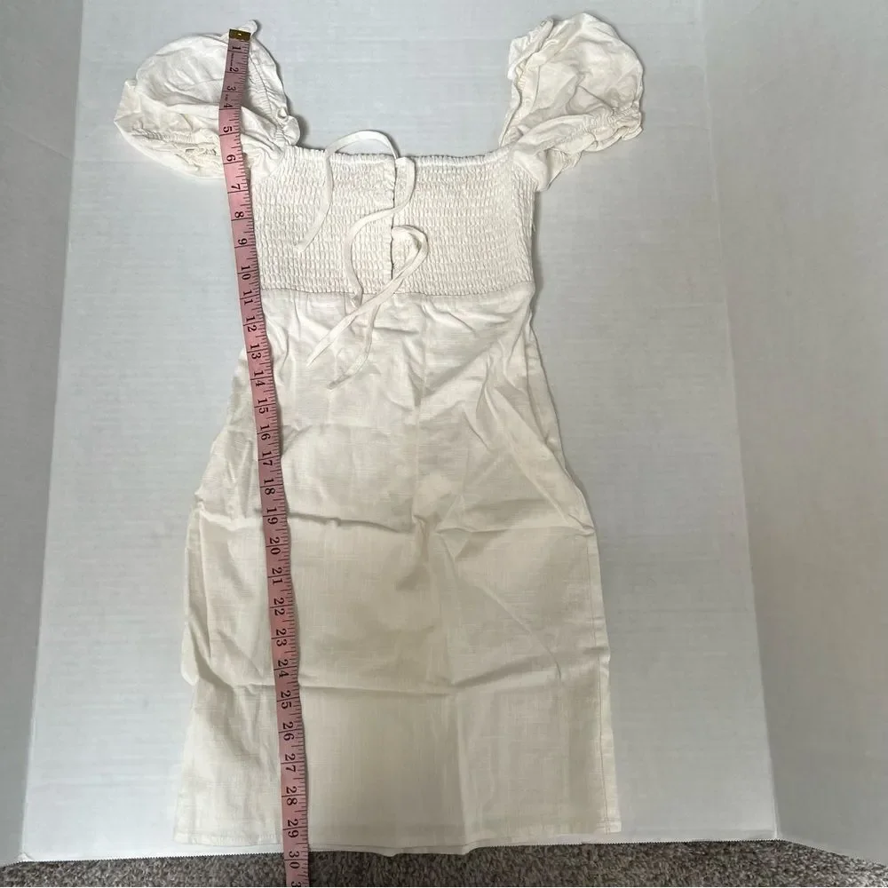 NWOT Revolve x ASTR The Label Nina Dress in Off White | Size XS